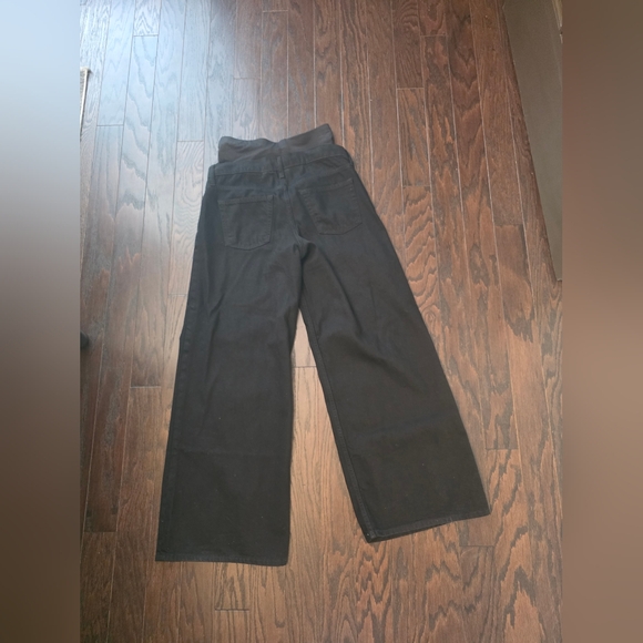 GAP Maternity True Waistband Full Panel UltraSoft Baggy Jeans - Picture 3 of 5